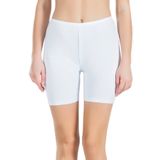 Derya Kurşun Likralı Kısa Kadın Şort Tayt - Beyaz, L/xl 494