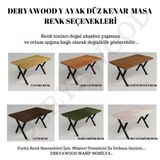 Deryawood Masif Ahşap Anteres Mutfak Masası 70*100*76 Cm
