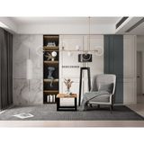 Deryawood Masif Ahşap Citrus Ofis Sehpa 45*90 cm - Açık Ceviz - 45*90*45
