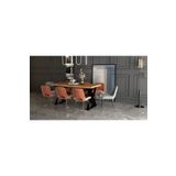 Deryawood Pinus 70x120x76 cm Masif Ahşap Sulamalı Yemek Masası