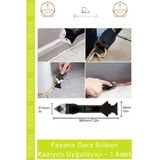 #Derzkazıyıcı Profesyonel Çok Amaçlı Tadilat Banyo Mutfak Fayans Köşe Derz Silikon Kazıyıcı Uygulayıcı