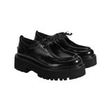 Desa Kadın Siyah Bağcıklı Rugan Günlük Ayakkabı 37929, 38