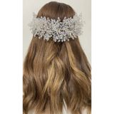 DesaAccessories Kristal Taşlı Gelin Saç Aksesuarı, Gelin Tacı