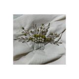 DesaAccessories KRİSTAL TAŞLI NİŞAN, GELİN, ABİYE TACI, TARAKLI SAÇ AKSESUARI