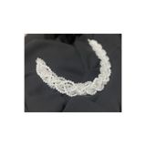 DesaAccessories Tamamen El Yapımı Kristal Taşlı Gelin, Kına, Nişan, Abiye, Lohusa Saç Aksesuarı