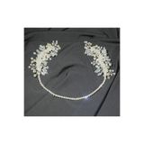 DesaAccessories Zirkon Taş Detay Nişan, Gelin Saç Aksesuarı, Gelin Tacı