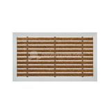 Desan 48x80 cm Bej Ultra Mat Koko Fitilli Alüminyum Paspas