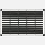 Desan 50x80 cm Gri Siyah Dikdörtgen Alüminyum Paspas
