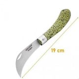 Desan Aşı Bıçağı 19 Cm Eğri Ağız Ahşap Sap