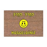 Desan Dikdörtgen 40x60 cm Pvc Koko Flok Paspas Çok Renkli