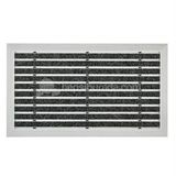 Desan Halı Fitilli 60x90cm Ultra Mat Siyah Alüminyum Paspas