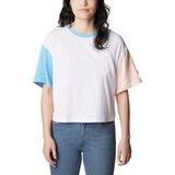 Deschutes Valley Cropped Kadın Kısa Kollu T-Shirt - XS - Beyaz