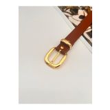 Descoin Gold Tokalı Köprülü Kadın Kemeri,Ceket Kemeri,Pantolon Kemeri,Elbise Kemeri