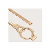 Descoin Yaylı Gold Kadın Kemeri,Elbise Kemeri Pantalon Kemeri,Ceket Kemeri,Gömlek Kemeri