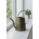Desen Dekorasyon Sophia 2 Litre Metal Çiçek Saksı Sulama Kabı Haki - Modern Dekoratif Çok Amaçlı Sulak
