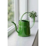 Desen Dekorasyon Sophia 2 Litre Metal Çiçek Saksı Sulama Kabı Yeşil - Modern Dekoratif Çok Amaçlı Sulak