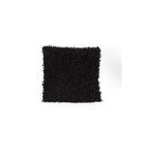desen tasarım Peluş Kırlent siyah 43x43