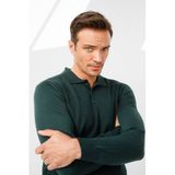 Desen Triko 21514 Nefti Polo Yaka Baklava Desenli Triko Erkek Kazak