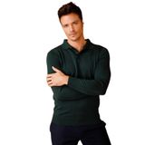 Desen Triko Basic Polo Yaka İnce Triko Kazak, XL, 21601, Nefti, Erkek