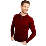 Desen Triko Basic Polo Yaka Triko Kazak, 2XL, 21601, SİYAH, Erkek