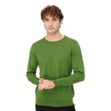Desen Triko Basic Sıfır Yaka İnce Triko Kazak, 2XL, 8024202321603, Açık Yeşil, Erkek