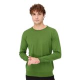 Desen Triko Basic Sıfır Yaka Triko Kazak, S, 8024202321603, AÇIK YEŞİL, Erkek