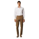 Desen Triko Beli Lastikli Yan Cepli Koton Pantolon, 50, HND.W25.300, Taba, Erkek