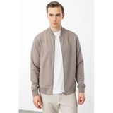 Desen Triko Cepleri Fermuarlı Eşofman Üstü, 2XL, TYC192ACA43B0323351AE4300, Vizon, erkek