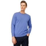 Desen Triko Erkek Basic Sıfır Yaka İnce Triko Kazak Eflatun Beden;2XL,Renk;Eflatun