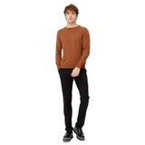 DESEN TRİKO Erkek Basic Sıfır Yaka İnce Triko Kazak K.taba Beden;XL,Renk;K.taba dsnNM1969