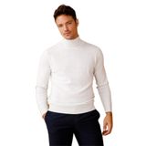 DESEN TRİKO Erkek Basic Tam Balıkçı İnce Triko Kazak Kemik Beden;XL dsnNM2098