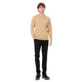 DESEN TRİKO Erkek Basic V Yaka İnce Triko Kazak S.Kahve Beden;4XL,Renk;S.Kahve dsnNM1838
