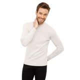 DESEN TRİKO Erkek Basic Yarım Balıkçı İnce Triko Kazak Kemik Beden;2XL,Renk;KEMİK dsnNM2000
