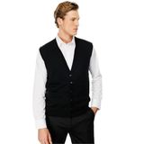 Desen Triko Erkek Cepli Yelek Siyah Beden;4XL,Renk;Siyah