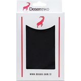 Desen Triko Erkek Düz Renk Merserize 3'lü Soket Çorap Siyah - 35 - 39