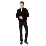 DESEN TRİKO Erkek Hakim Yaka Çelik Örgü Yün Triko Mont Siyah Beden;3XL,Renk;Siyah dsnNM7362