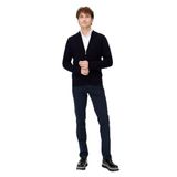 DESEN TRİKO Erkek Hakim Yaka Triko Yün Ceket K.Lacivert Beden;2XL,Renk;K.Lacivert dsnNM4986