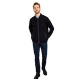 DESEN TRİKO Erkek Pike Dokuma Fermuarlı Cepli Triko Mont Koyu Lacivert Beden;2XL,Renk;K.LACİVERT dsnNM4612