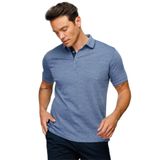 DESEN TRİKO Erkek Polo Yaka Jakarlı Düğmeli T-shirt Lacivert Beden;M,Renk;Lacivert dsnNM8648
