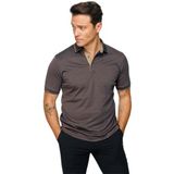 DESEN TRİKO Erkek Polo Yaka Jakarlı T-shirt Kahve Beden;S,Renk;Kahve dsnNM8607