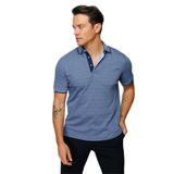 DESEN TRİKO Erkek Polo Yaka Jakarlı T-shirt Lacivert Beden;2XL,Renk;Lacivert dsnNM8594