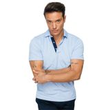 DESEN TRİKO Erkek Polo Yaka T-shirt Mavi Beden;3XL,Renk;Mavi dsnNM8456