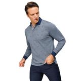 DESEN TRİKO Erkek Polo Yaka Tüy Desenli Sweatshirt Füme Beden;S,Renk;Füme dsnNM9590