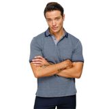 DESEN TRİKO Erkek Polo Yaka Yakası ve Kolu Triko Cepli T-shirt Füme Beden;M,Renk;Füme dsnNM8900