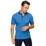 DESEN TRİKO Erkek Polo Yaka Yakası ve Kolu Triko Cepli T-shirt Saks Beden;M,Renk;Saks dsnNM8882