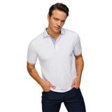 DESEN TRİKO Erkek Polo Yaka Yakası ve Kolu Triko T-shirt Beyaz Beden;3XL,Renk;Beyaz dsnNM8578