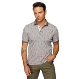 DESEN TRİKO Erkek Polo Yaka Yelken Desenli T-shirt Bej Beden;M,Renk;Bej dsnNM8798