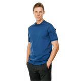 Desen Triko Erkek Sıfır Yaka Basic Pamuklu T-shirt Parlement Beden;2XL,Renk;Parlement