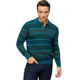 DESEN TRİKO Erkek Yarım Balıkçı Yaka Renkli Çizgili Yün Kazak K.Ö.başı Beden;XL,Renk;K.Ö.başı dsnNM7285