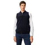 Desen Triko Hakim Yaka Yün Yelek, 2XL, 25552, K.Lacivert, Erkek
